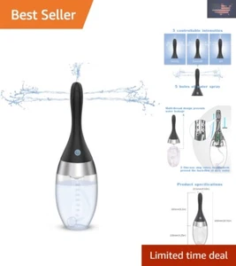 Automatic Enema Bulb with 3 Intensities Modes, Rechargeable Anti Back-Flow Do... - Picture 1 of 7