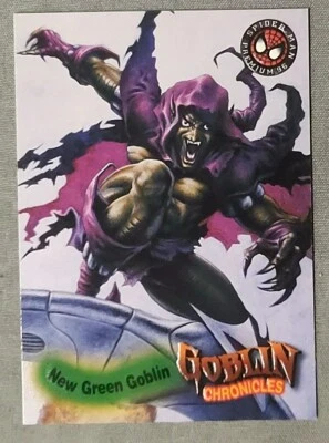 New Green Goblin Chronicles 1996 SkyBox Marvel Spider-man Premium Card #87 Mint. - Image 1 of 2