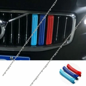 3 piezas para Volvo S60 2019-2021 parachoques delantero rejilla central 3 colores cubierta embellecedor - Imagen 1 de 3