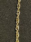 9ct yellow gold chain necklace To Good To Scrap