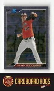 2020 Bowman Heritage #92CP-GR Grayson Rodriguez Orioles Chrome Prospects - Picture 1 of 2