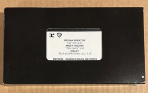 Regina Spektor / Missy Higgins / Eisley RARA promoción VHS video compilación de singles - Imagen 1 de 2