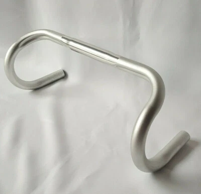 Rennrad Lenker Vintage Silber Bike Road Bike Velo  Alu Rennrad Fahrrad - Bild 1 von 3