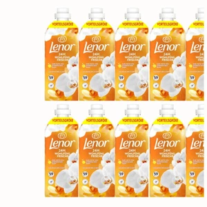 VORTEILS-SET | 10x1239ml Lenor Weichspüler 24H Wohlfühl Frische Orchidee 590WL - Bild 1 von 2