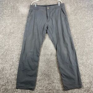 Kuhl  Straight Leg Chino Pants Men's 36x32 Grey Flat Front