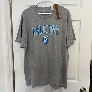 Camisa Bentley University Falcons XL Gris Brezo Azul Blanco The Victory MA NUEVA - Imagen 1 de 3