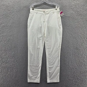 NWT Fresh Produce Womens Dune Stretch Twill Pants Size 10 Mid Rise Beachy - Picture 1 of 16