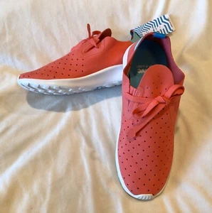 Native Apollo Moc Snapper Red Women’s 6 Men’s 8 - Picture 1 of 6
