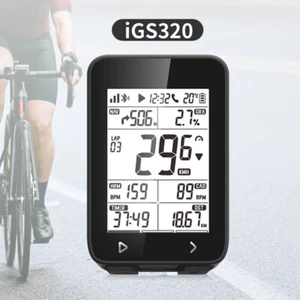 IGPSPORT iGS320 Bike Computer IPX7 ANT+ GPS Wireless Speedometer Cadence Sensor - Picture 1 of 12