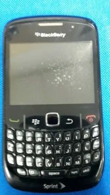BlackBerry Curve 8530 - Black  Smartphone Untested Sold For Parts Or Repair  - Image 1 of 4