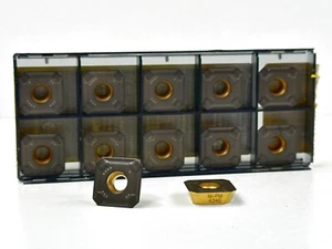 SANDVIK R245-12 T3 M-PM New Carbide Milling Inserts Grade 4340 12pcs - Picture 1 of 2