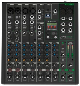 Mackie ProFX10v3+ 10-Channel Analog Mixer w/Enhanced FX/USB Recording/Bluetooth - Picture 1 of 7