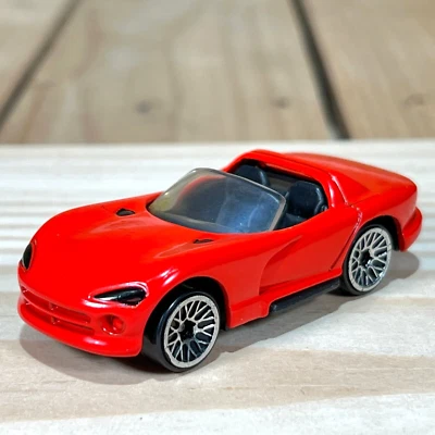 Coche diecast Dodge Viper 1:64 rojo Treasure Hunt 1996 Hot Wheels de colección Foto 1 de 4