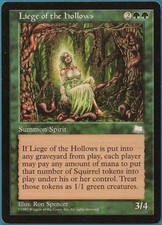 Liege of the Hollows Weatherlight PLD Green Rare MTG CARD (ID# 234958) ABUGames