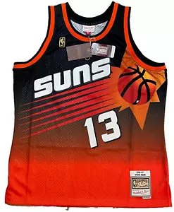Camiseta Mitchell & Ness NBA Phoenix Suns Steve Nash 13 Fadaway HWC Swingman Talla M - Imagen 1 de 5