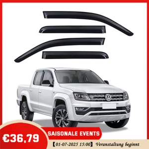 Deflector de viento 4 puertas deflector de lluvia accesorios para VW Amarok 2009-2022 doble cabina - Imagen 1 de 14