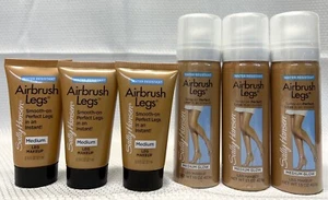 Sally Hansen Airbrush Legs Leg Makeup, Water Resistant, Set of 6 (3 of ea.) - Picture 1 of 3