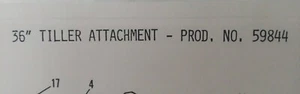 Ford LGT 125 145 165 Tractor Tiller Parts, Ext & Rear PTO (4 Manuals) JACOBSEN - Picture 1 of 4