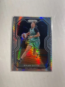 Tarjeta Hyper Prizm 2021 WNBA Panini Prizm Kylee Shook plateada - Imagen 1 de 1