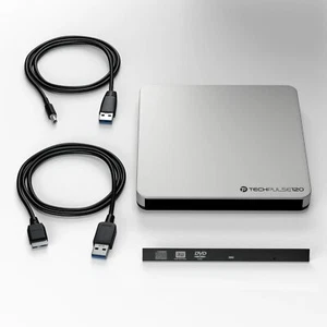 externes USB 3.0 Gehäuse Case Caddy Slim 12.7 mm SATA Laufwerke Laufwerksgehäuse - Bild 1 von 5