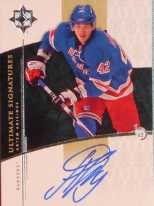09-10 UPPER DECK ULTIMATE COLLECTION - ARTEM ANISIMOV AUTOGRAPH - Picture 1 of 4