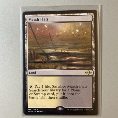 MTG Modern Horizons 2 #248 Marsh Flats NM - Image 1 of 2
