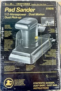 Sears Craftsman 911616 315.116160 1/2 Sheet Pad Sander 1/2HP Made in USA (G) - Picture 1 of 6