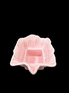 Volantes cuadrados vintage 1957 Miramar Pink California Pottery 715 - Imagen 1 de 11