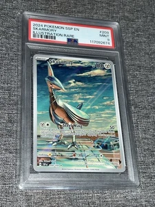 2024 Pokemon Illustrazione Scarmory Rara SSP #209/191 PSA 9 Come Nuova 117092674 - Foto 1 di 2