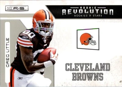 2011 Rookies and Stars Rookie Revolution #11 Greg Little - FB - Image 1 of 2