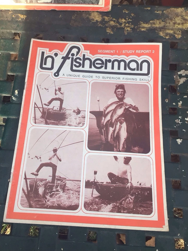 Vintage “In Fisherman “Magazine 1975 Segment 1 -Study Report 2- Free Shipping! Foto 1 de 2