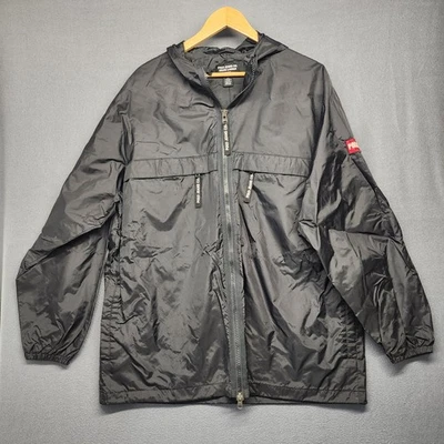 Chaqueta cortavientos vintage Ralph Lauren Polo Jeans Co para hombre grande negra Hong Kong Foto 1 de 4