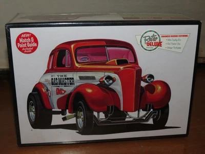 AMT 1937 Chevy Cupé "Stovebolt" 3'n1 Gasser Modelo Kit Sellado Foto 1 de 3