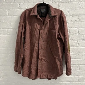 Camisa Pendleton Para Hombre Talla L Camisa Trail Lana A Cuadros Codos - Imagen 1 de 3
