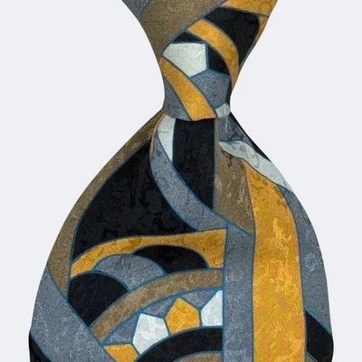 CORBATA LUCIANO SOPRANI SEDA PURA DE COLECCIÓN DISEÑO PAISLEY EN MULTICOLOR ITALIA Foto 1 de 4