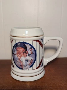 Vintage Limited Edition 1996 Mickey Mantle New York Yankees Ceramic Stein Mug - Picture 1 of 6