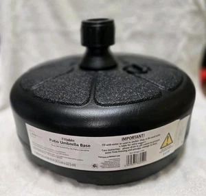 14"×9" Fillable Patio Umbrella Base. Water Or Sand Made With Recycled Materials - Picture 1 of 7