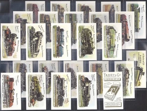 **BULK BUY 50 SETS** TADDY & Co.- RAILWAY LOCOMOTIVES(MYRTLE GROVE 50x 26 CARDS) - Picture 1 of 1