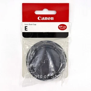 Canon E Lens Dust Cap For EF Lenses Rear Cap New & Sealed - Picture 1 of 3