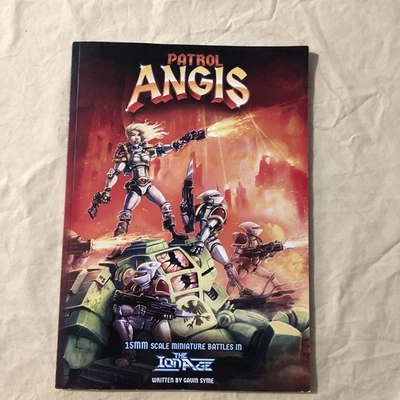 Patrol Angis-15mm Skirmish Wargame Rules - 15mm Sci Fi A4 - Alternative Armies - Image 1 of 4