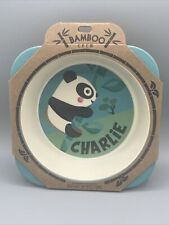 Bamboo Crew Personalised Named Bowls CHARLIE  History & Heraldry Children's