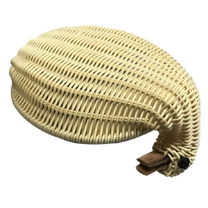 Rattan Basket Tray Small Wicker Baskets Rattan Serving Dish Tray - Picture 1 of 11