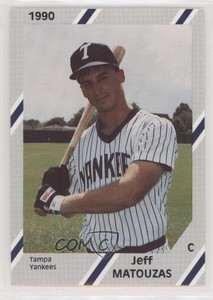 1990 Diamond Cards Tampa Yankees Jeff Matouzas #16