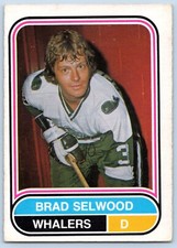 BRAD SELWOOD RC 1975-76 O-PEE-CHEE WHA 75-76 NO 82 VGEX+            50814