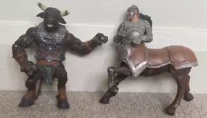 2x Figures Chronicles Of Narnia Oreius Centaur + Minotaur Disney Walden Hasbro - Picture 1 of 6