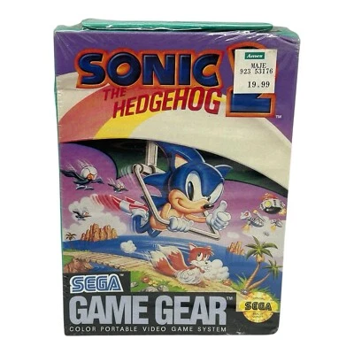Sonic The Hedgehog 2 (Sega Game Gear, 1992) Brand New Factory Sealed - Image 1 of 4
