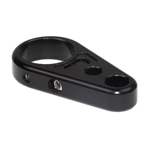 1'' Handlebar Clutch Cable Brake Line Clamp For Harley Cross Bones Dyna Fat Bob - Picture 1 of 5