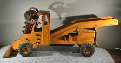 Vtg 1950's Nylint 1800 Pressed Steel Adams Travel Loader Construction 31" long - Image 1 of 4