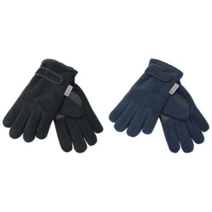 Kids Thermal Fleece Gloves Thinsulate Quality Polar Warm Glove 1 or 2 Pack - Picture 1 of 4