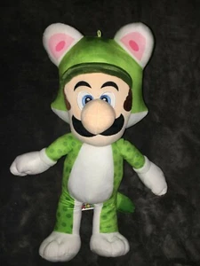Super Mario 3D World Luigi Cat Suit  24" Giant Plush New Licensed Nintendo - Picture 1 of 3